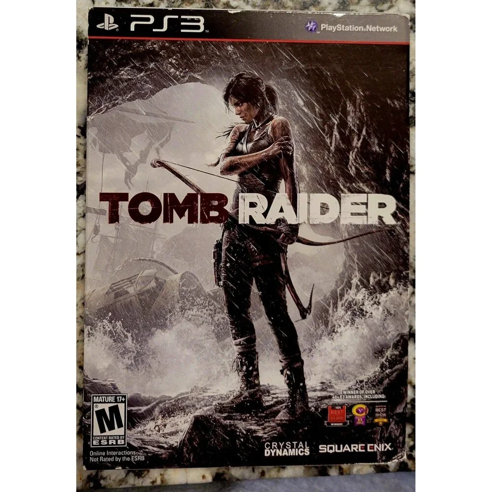 Sony PlayStation 3 PS3: Tomb Raider Collectors Edition,CIB,EVERYTHING, FAST SHIP